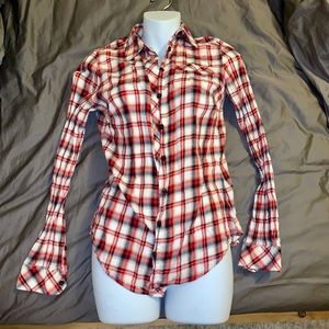 GAP Plaid Button Down Shirt